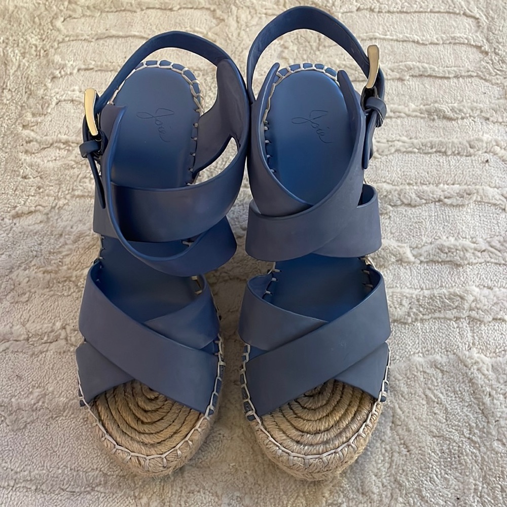Joie blue espadrille heels